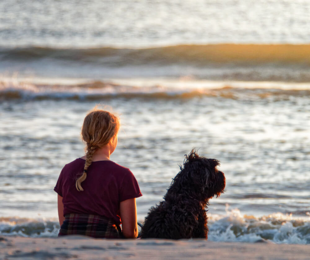 Camping Rügen mit Hund am Meer